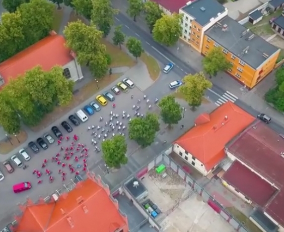 Rajd Rowerowy z lotu ptaka. Niesamowite widoki!