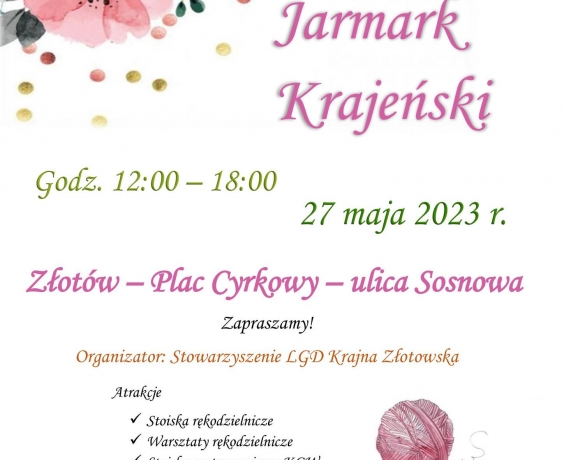 Jarmark Krajeński - widzimy się jutro!